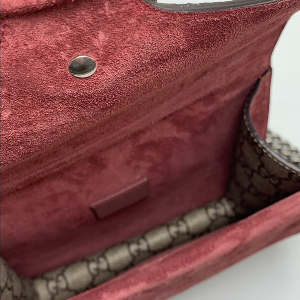 ❤️2XHP🎉NWT GUCCI MINI DIONYSUS GG BLOOM FLORAL HANDBAG - Picture 5 of 12